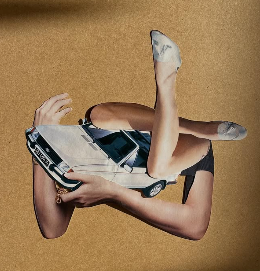 Jeu de Mains, Paper collage